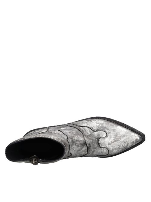 Texan ankle boots in leather FAUZIAN JEUNESSE | 3857ARGENTO